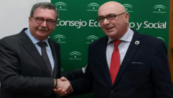 Reunión AndalucíaEScoop presidente del CESb